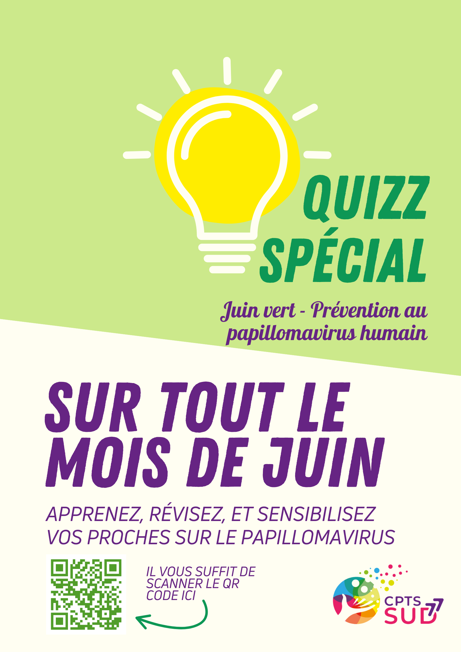 Affiche QUIZZ HPV